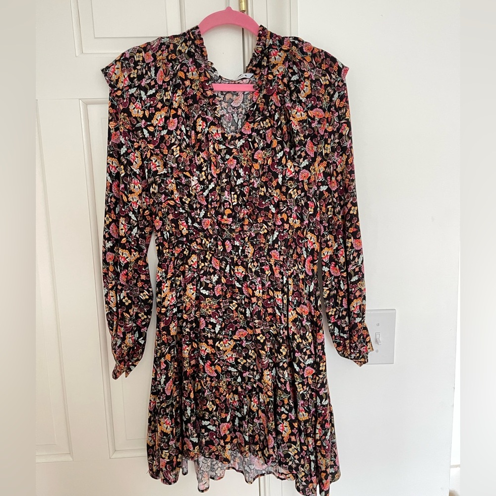 Zara Patterned mini dress